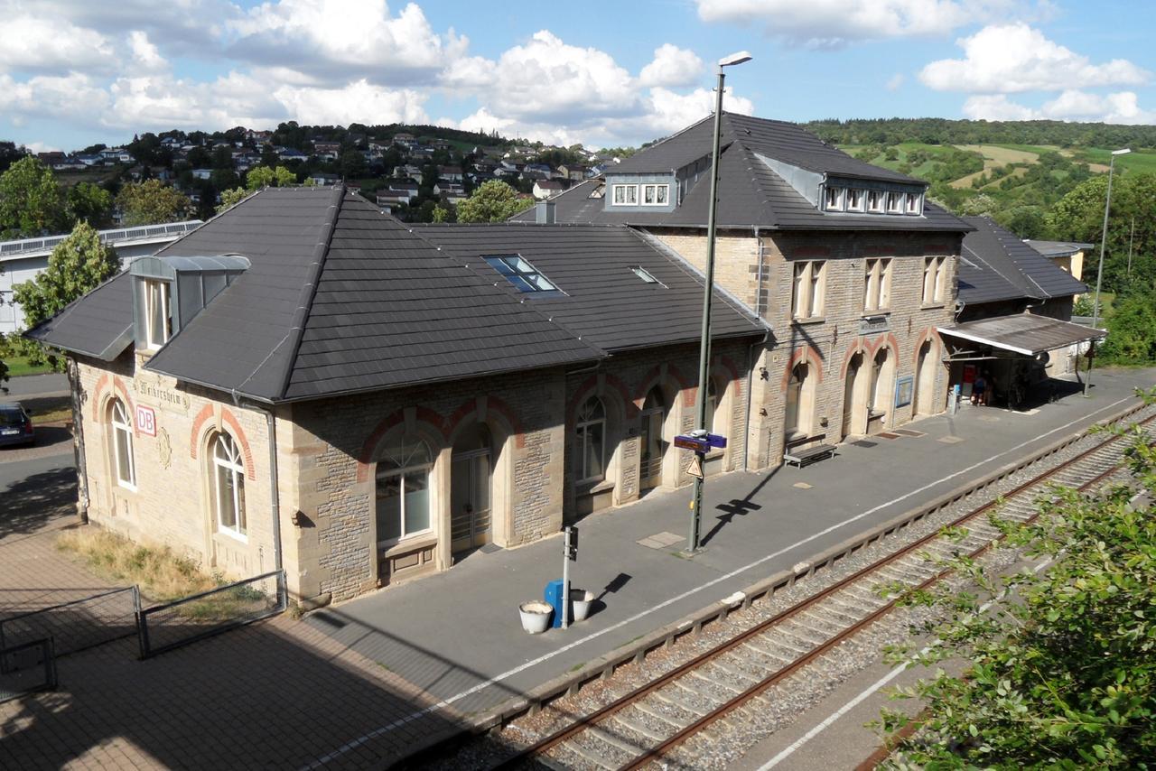 Im Bahnhof - Gaestezimmer - Weikersheim Luaran gambar